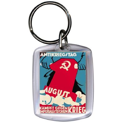 Schlüsselanhänger - Antikriegstag - Gr. ca. 6x4cm - 03387