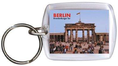 Schlüsselanhänger - Brandenburger Tor - Gr. ca. 4x6cm - 03545 - Keyholder Anhänger