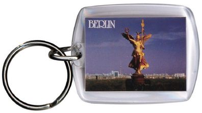 Schlüsselanhänger - Berlin - Gr. ca. 6x4cm - 03547 - Keyholder Anhänger mit Motiv
