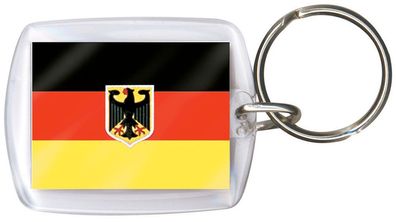 Schlüsselanhänger - Bundesrepublik Deutschland - Gr. ca. 4x6cm - 03455 - Keyholder