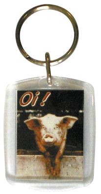 Schlüsselanhänger - Nuckes Oi! Ferkel - Gr. ca. 60x40mm - 03409