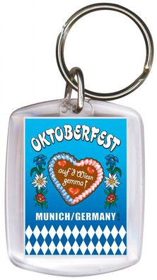 Schlüsselanhänger - Oktoberfest Munich/ Germany - Gr. ca. 60x40mm - 03423