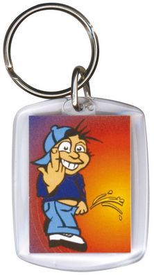 Schlüsselanhänger - Pinkelmännchen - Gr. ca. 60x40mm - 03535