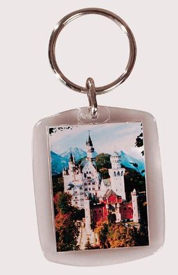 Schlüsselanhänger - Schwanstein - Gr. ca. 60x40mm - 03436