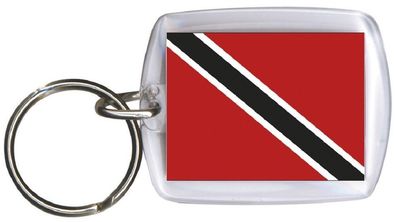 Schlüsselanhänger - Trinidad UND TOBAGO - Gr. ca. 4x5cm - 81170 - Keyholder WM Län