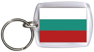 Schlüsselanhänger Anhänger - Bulgarien - Gr. ca. 4x5cm - 81032 - WM Länder