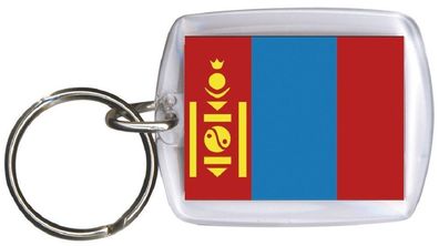 Schlüsselanhänger Anhänger - Mongolei - Gr. ca. 4x5cm - 81111 - Keyholder WM Länd