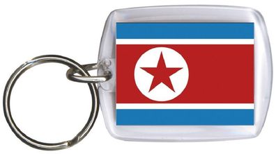 Schlüsselanhänger Anhänger - Nordkorea - Gr. ca. 4x5cm - 81122 - Keyholder WM Län
