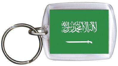 Schlüsselanhänger Anhänger - SAUDI Arabien - Gr. ca. 4x5cm - 81143 - Keyholder WM