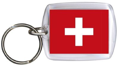 Schlüsselanhänger Anhänger - Schweiz - Gr. ca. 4x5cm - 81144 - Keyholder WM Lände