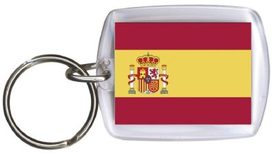 Schlüsselanhänger Anhänger - Spanien - Gr. ca. 4x5cm - 81154 - Keyholder WM Lände