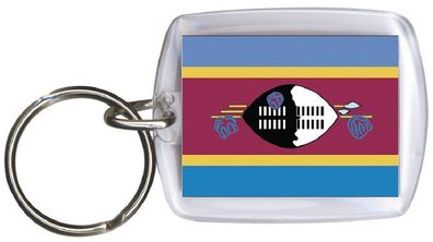 Schlüsselanhänger Anhänger - Swasiland - Gr. ca. 4x5cm - 81161 - Keyholder WM Län