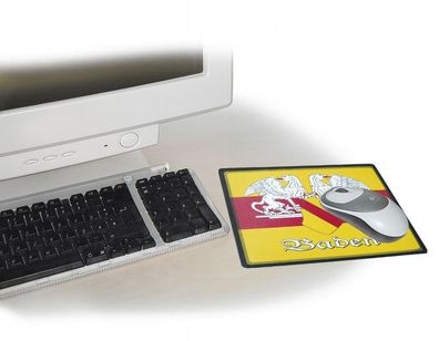 Mouse-Pad - BADEN - 22537 - Unterlage Eye-Catcher für den Schreibtisch Mauspad Mous