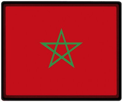 Mousepad Mauspad mit Motiv - Marokko Fahne Fußball Fußballschuhe - 82103 - Gr. ca.