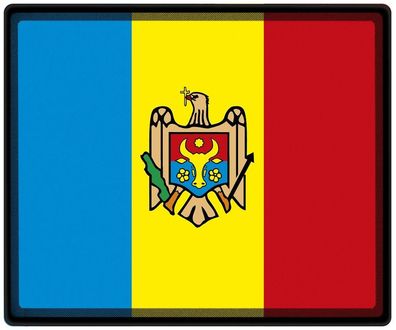 Mousepad Mauspad mit Motiv - Moldawien Fahne Fußball Fußballschuhe - 82109 - Gr. ca