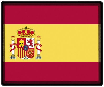 Mousepad Mauspad mit Motiv - Spanien Fahne - 82154 - Gr. ca. 24 x 20 cm