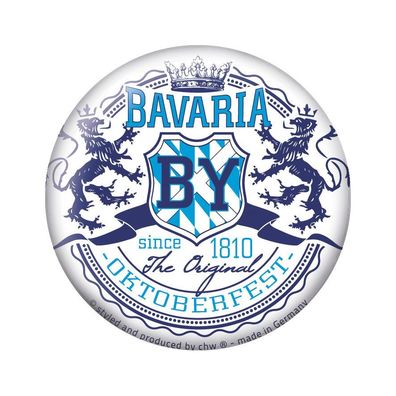 Magnetbutton - 16258 - Bavaria Oktoberfest München - Gr. ca. 5,7 cm 16258