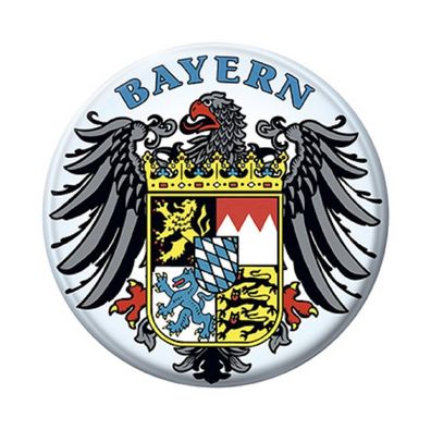 Ansteckbutton - Bayern/ Adler/ Wappen - 03852 - Gr. ca. 5,7 cm