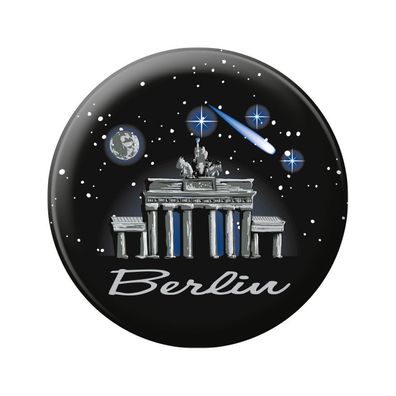 Ansteckbutton - Berlin bei Nacht - 18817 - Gr. ca. 5,7cm