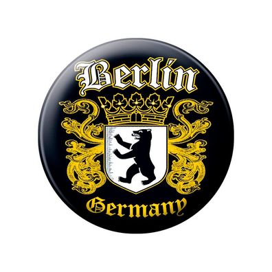 Ansteckbutton - Berlin Germany Wappen - 18832 - Gr. ca. 5,7cm