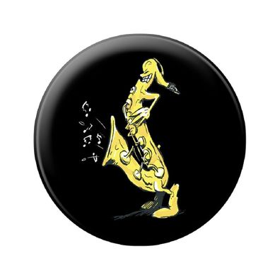 Ansteckbutton - Sax Fun - 18653 - Gr. ca. 5,7 cm