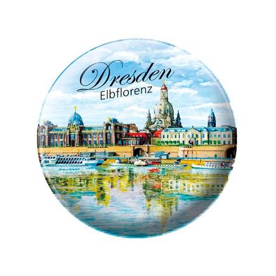 Ansteckbutton – Dresden Elbflorenz - 18024 - Gr. ca. 5,7cm