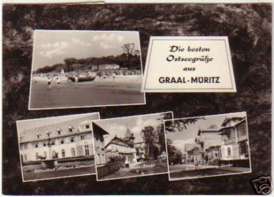 12050 Mehrbild-Ak Ostseegrüße aus Graal-Müritz 1967