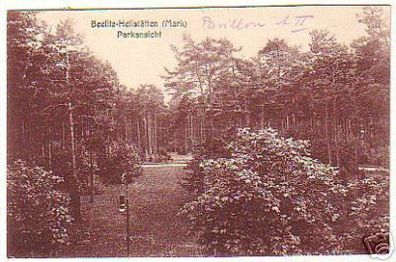 04662 Ak Beelitz Heilstätten (Mark) Parkansicht 1927