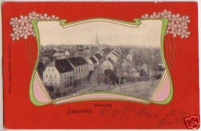 05771 Jugendstil Ak Siebenlehn Totalansicht 1904