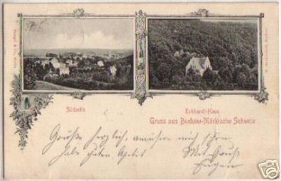 11696 Ak Gruss aus Buckow Märkische Schweiz 1899