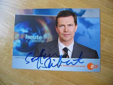 ZDF Fernsehmoderator Steffen Seibert - handsigniertes Autogramm!!!