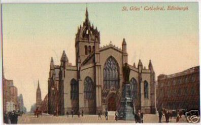 12451 Ak Edinburgh St. Giles Cathedral um 1910