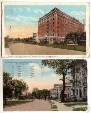 12453/2 Ak New Orleans USA Stadtansichten um 1920
