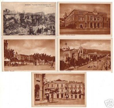 12403/5 Ak Messina Italien Stadtansichten um 1920