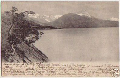 12550 Ak Santa Cruz Lago del Volcan Argentinien 1907