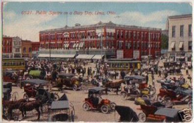12498 Ak Lima Ohio USA Public Square 1912