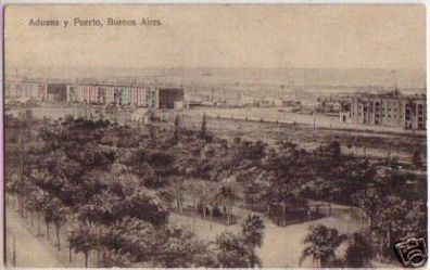 12590 Ak Buenos Aires Argentinien Aduana y Puerto 1910