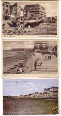 09607/3 Ak Wimereux Frankreich Grand Hotel usw. um 1920