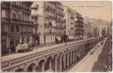 12610 Ak Alger Algerien Boulevard Bugeaud um 1920