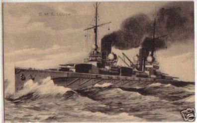11252 Ak deutsches Kriegsschiff S.M.S. Lützow um 1915