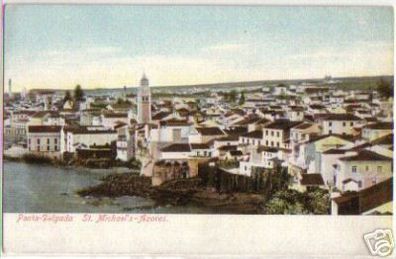 12557 Ak Ponta Delgada St. Michael´s Azoren um 1900