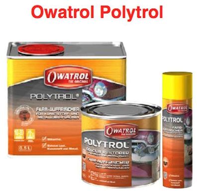 Owatrol Polytrol Lack Farbauffrischer Kunststoff Metall Pflege Versiegelung