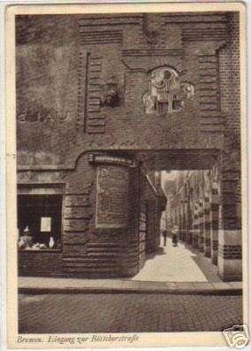 04782 Ak Bremen Eingang zur Böttcherstrasse 1935