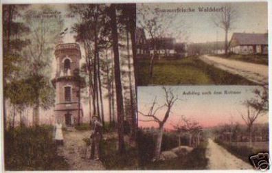 07586 Mehrbild Ak Sommerfrische Walddorf 1923