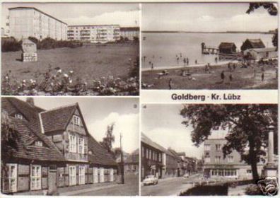 11714 Mehrbild Ak Goldberg Kreis Lübz 1984