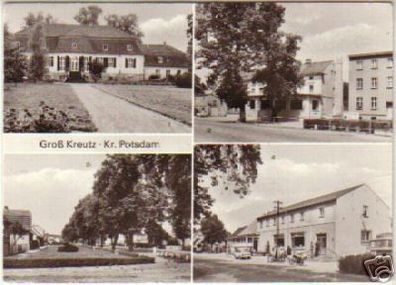 11840 Mehrbild Ak Groß Kreutz Kreis Potsdam 1986