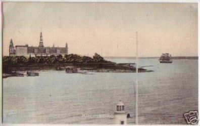 12452 Ak Dänemark Kronborg mit Schloß 1907
