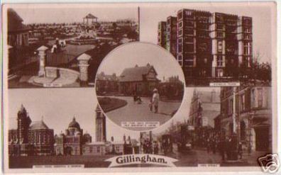 12457 Ak England Gillingham Marinekrankenhaus usw. 1913