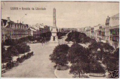 12476 Ak Lissabon/ Lisboa Avenida da Liberdade 1912