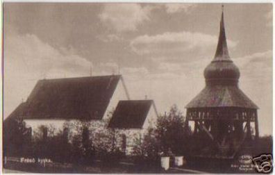 12484 Ak Schweden Kirche von Frösön Frösö kyrka 1930